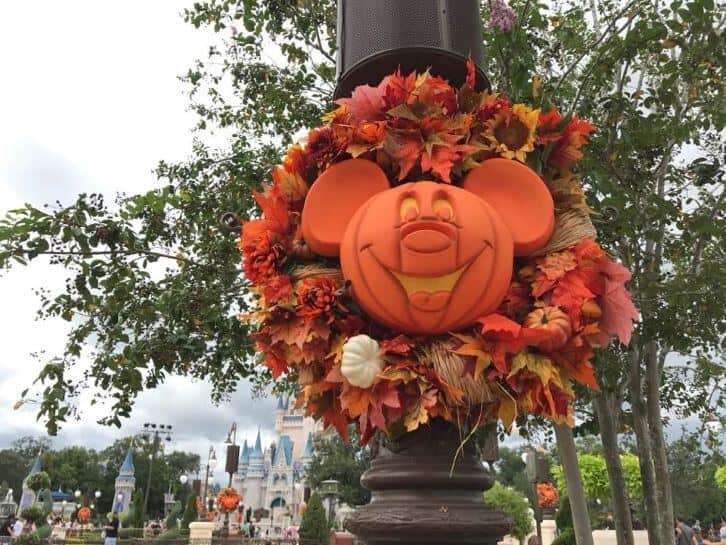 daytime pumpkin at mickeys not so scary halloween party