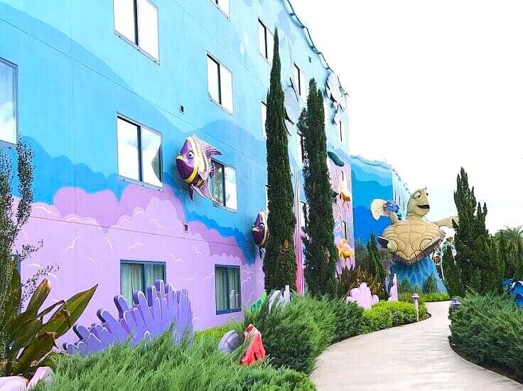 Art of Animation Resort Nemo Outside