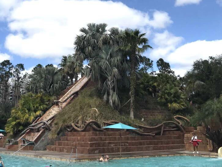 coronado springs pool and slide