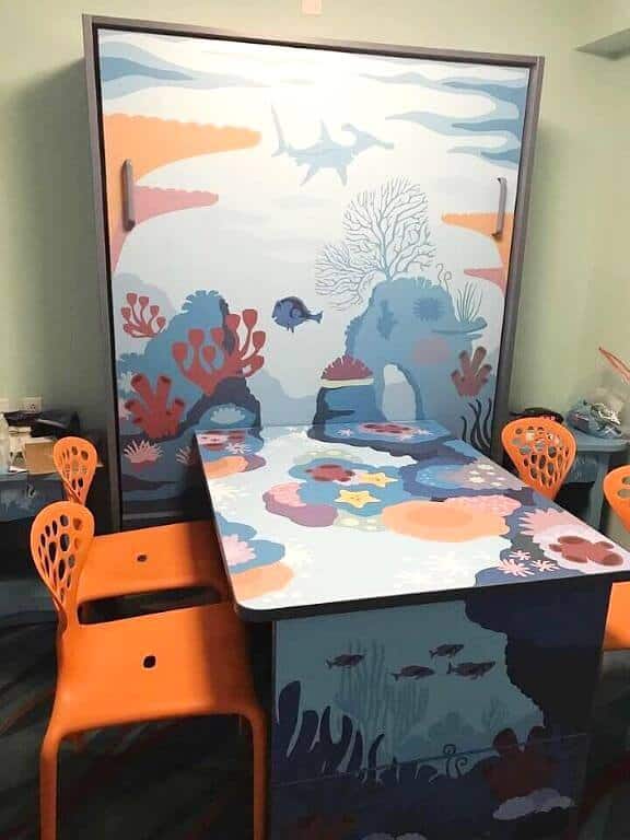 murphy bed at art of animation resort