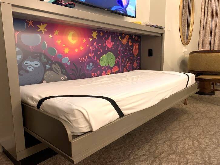 pull down sleeper at riviera resort